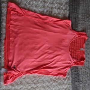 Hot Pink/Coral Workout Tank Top